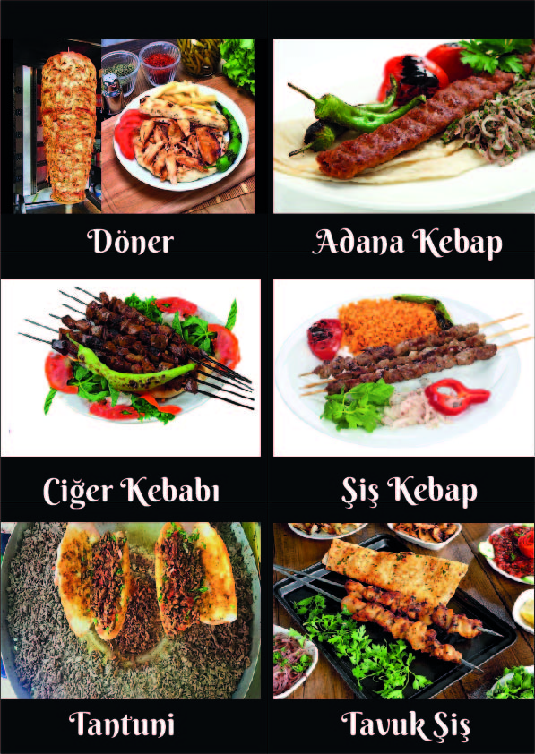 kebap menu